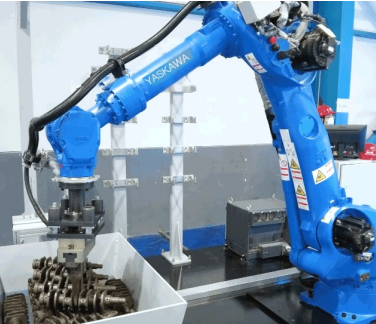 Tầm nhìn 3D Hướng dẫn tải tự động của phôi trục khuỷu
